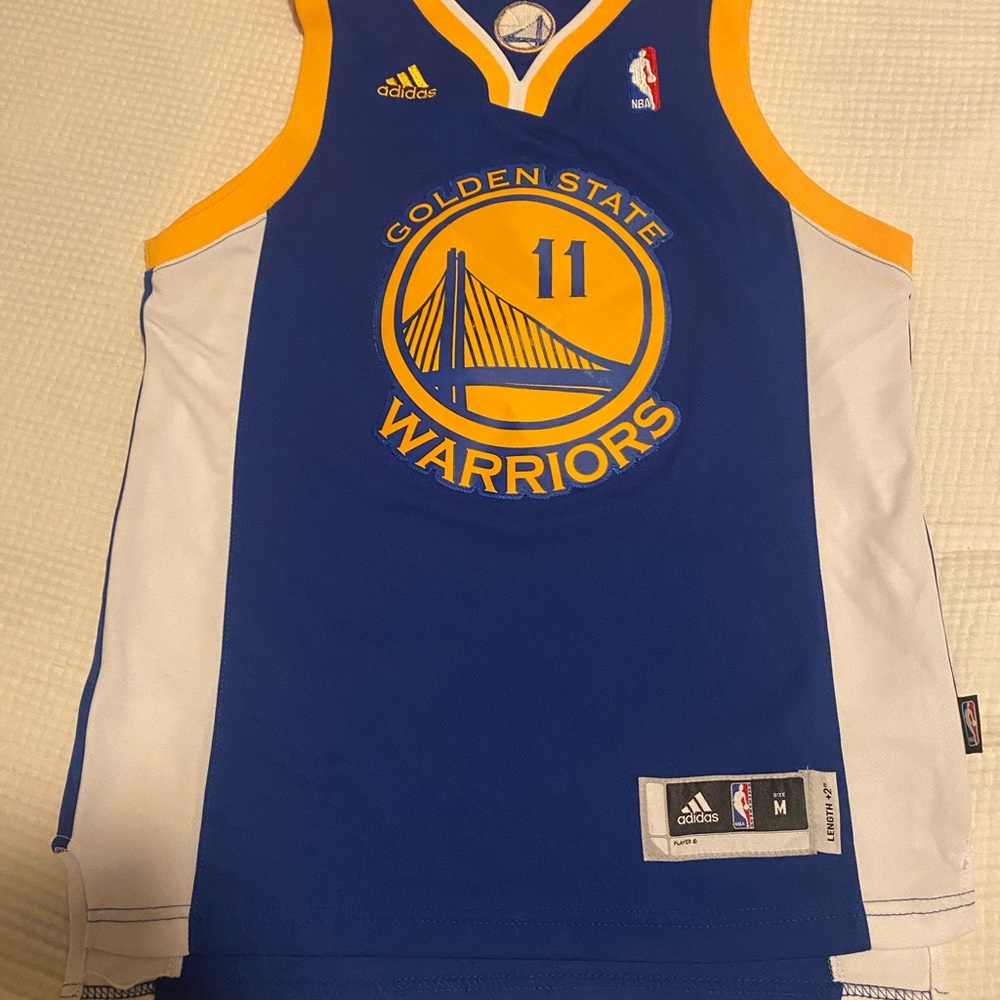 Adidas Blue and White NBA Jersey